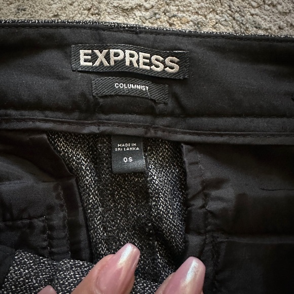 Women's Express Columnist Pants - Size 0 - Black, Blue, Gray - Picture 7 of 9